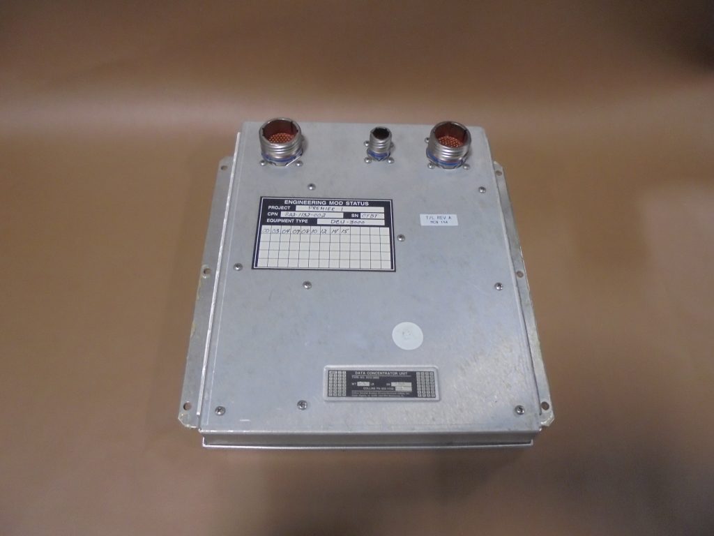 Data Concentration Unit 822-1132-002 - DCU-3000 - DATA CONCENTRATION UNIT - Avionics Sales ...